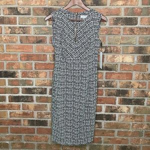 Calvin Klein black and white dress. Size 2